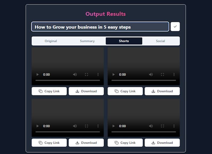 Generated content with Youtube.rapidagent.ai